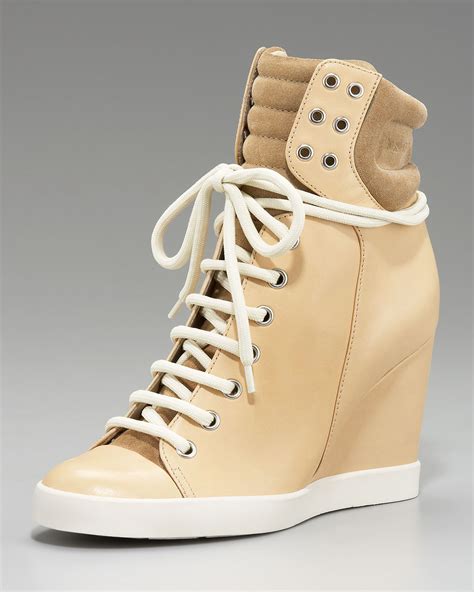 chloé shoes sneakers|chloe high top sneakers.